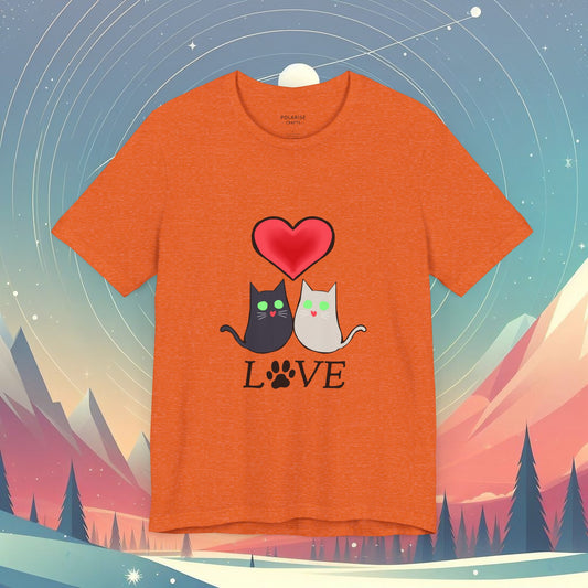Color-Shirt: Love Cats